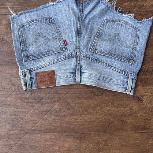 Levi's 501 Denim Shorts vintage, like new, blue, W27