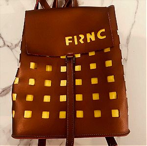 Backpack δερμάτινο FRNC καινουριο