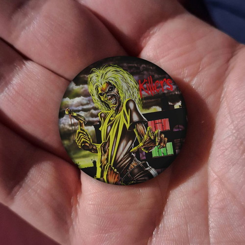 Iron Maiden pin set 17 pieces 3cm new