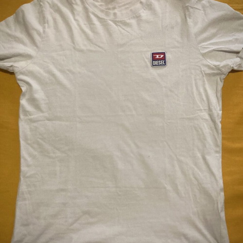 Diesel set with white T-shirt and brown bermuda shorts used, size M