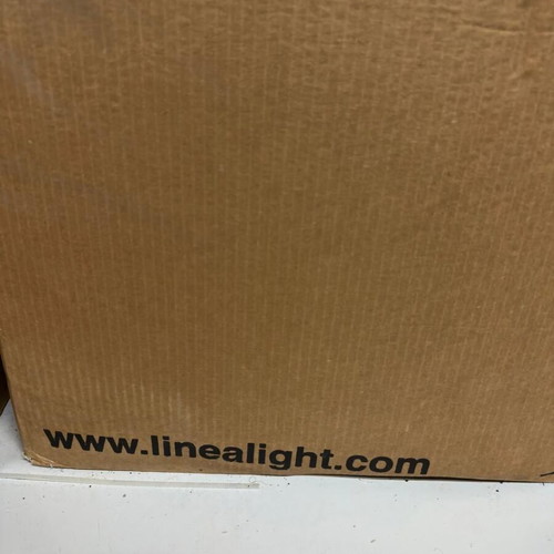 Linea Light Box floor lamps like new, set of 9 cubes 45cm