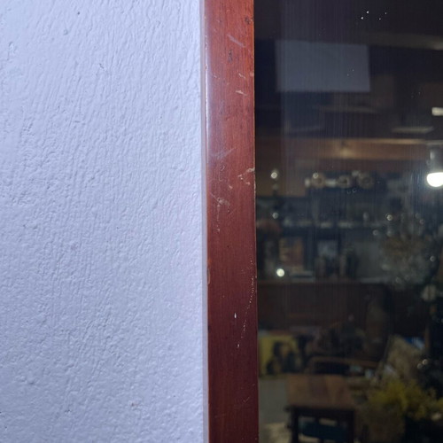 Wooden elongated mirror used 46x22 small