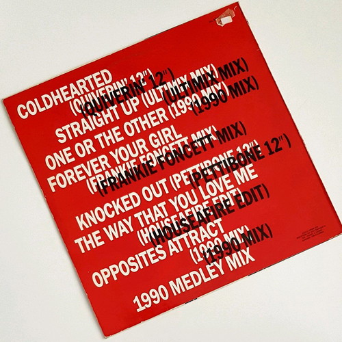 Paula Abdul Shut Up And Dance vinyl record like new