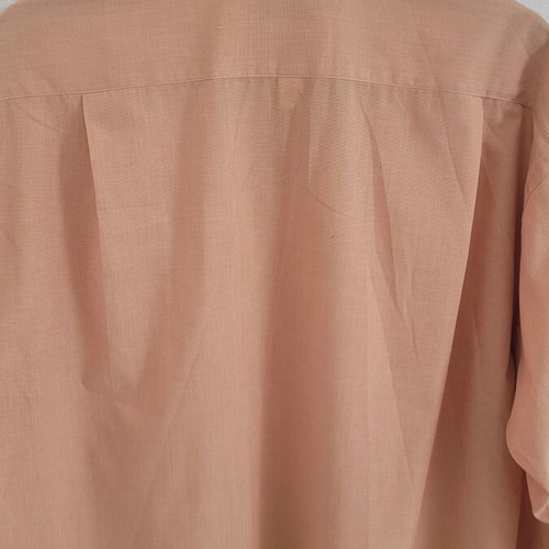 Van Heusen Men’s Peach Cotton Blend Shirt XL like new