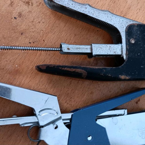 Staplers used for spare parts not working