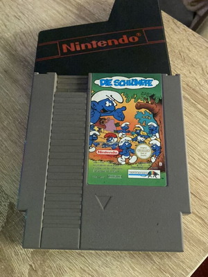 Nintendo NES Στρουμφάκια μεταχειρισμένο με θήκη