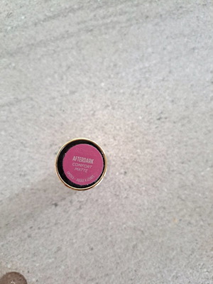 Urban Decay lipstick shade Afterdark comfort matte new