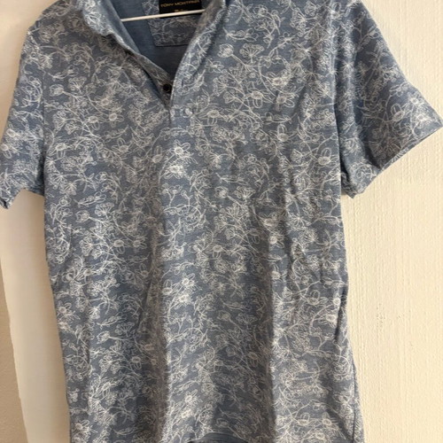 Polo shirt Tony Montana like new, blue turquoise, size M