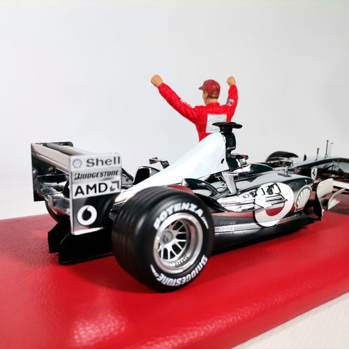 Hot Wheels Ferrari F2003 Michael Schumacher 2003 World Champion 1:18 Diecast