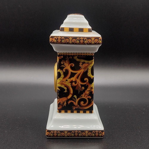 Versace Original Rosenthal Barocco Table Clock Rare