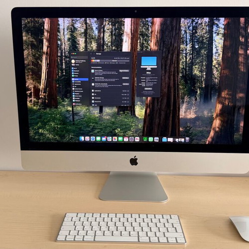 iMac 27" 5k Sequoia like new, 24GB RAM, 256GB SSD, Mid 2015
