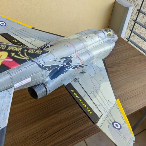 F-4 Phantom E 338 Aris Model Plane New, Hand-Painted with 3D Parts
