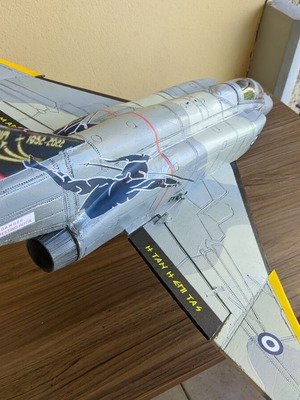 F-4 Phantom E 338 Άρης Μοντέλο Αεροπλάνου Καινούργιο, Χειροποίητο και Βαμμένο με 3D Κομμάτια