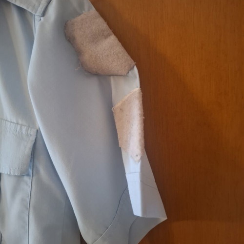 Greek Police Women's Summer Service Shirts used, 2 pieces