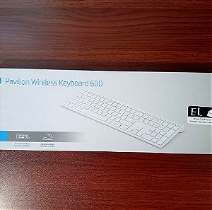 HP Pavilion 600 White Ασύρματο Πληκτρολόγιο Ελληνικό