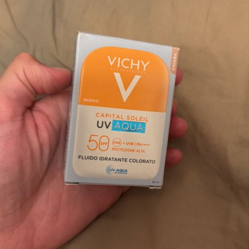 Vichy Capital Soleil UV Aqua SPF 50 tinted sunscreen