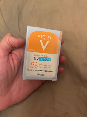 Vichy Capital Soleil UV Aqua SPF 50 tinted sunscreen
