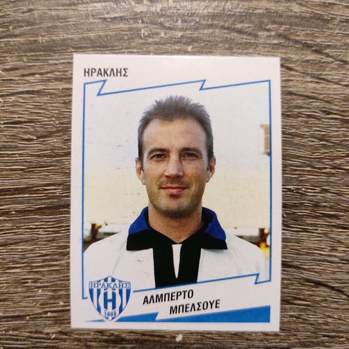 Panini Football Sticker 2001 like new, Iraklis player