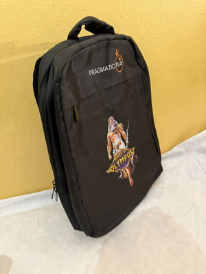 Laptop backpack new black Pragmatic Play Gates of Olympus