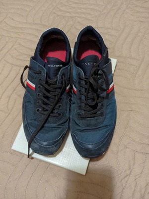 Tommy Hilfiger casual shoes size 42 with defects, used, blue