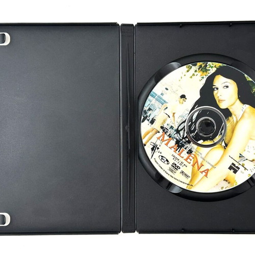 Malena DVD used with Greek subtitles, social drama