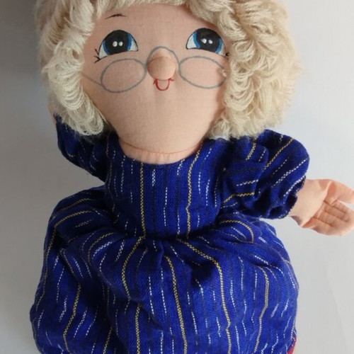 Puppet doll Little Red Riding Hood used