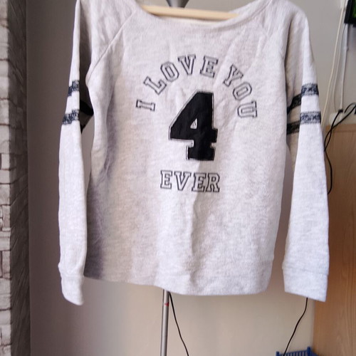 Terranova long-sleeve shirt like new, size S, black and white