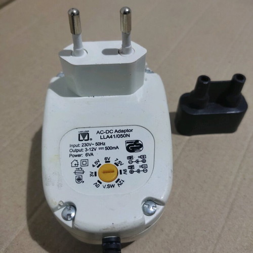 Variable power supplies 3-12Vdc 500mA 2 pcs used