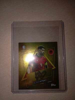 Hysaj Autograph Euro 2024 Sticker