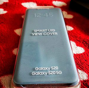 Samsung galaxy S20 Smart LED View Cover ΣΦΡΑΓΙΣΜΕΝΗ sky blue