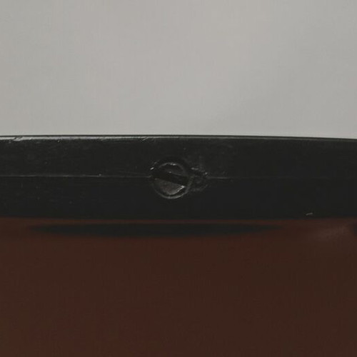 Black plastic cigar cutter used with metal cutting edges