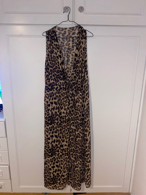 Maxi leopard airy kimono for the beach