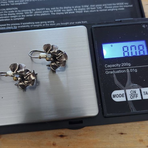 Silver 925 earrings like new