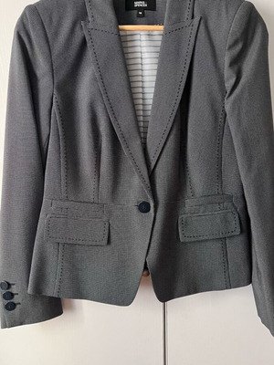 Marks and Spencer blazer new gray black size 10