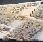  3 χαρτονομίσματα 1000 δραχμές