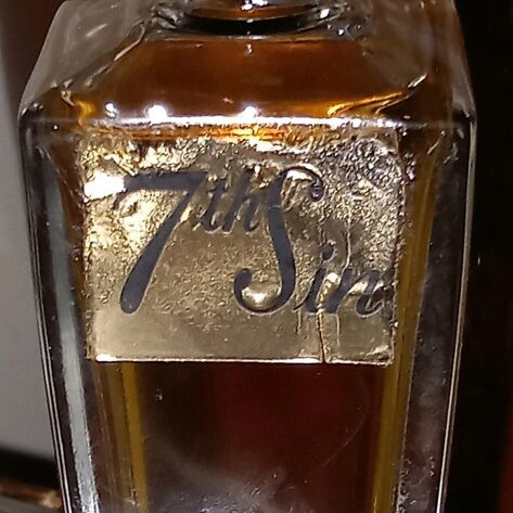 7th Sin by Bergerac perfume 75ml like new, rare women's fragrance