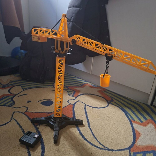 Remote control crane used for 3+ years old