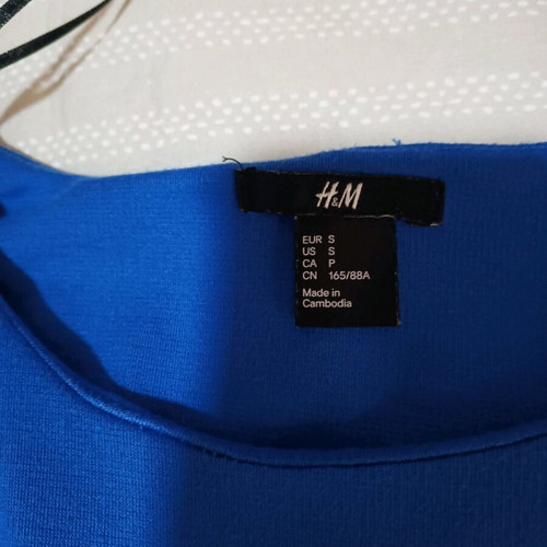 H&M office dress like new, blue
