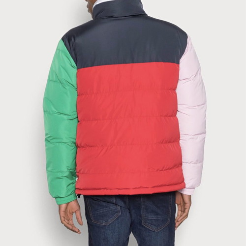Karl Kani Retro Block Puffer Jacket, men's size S