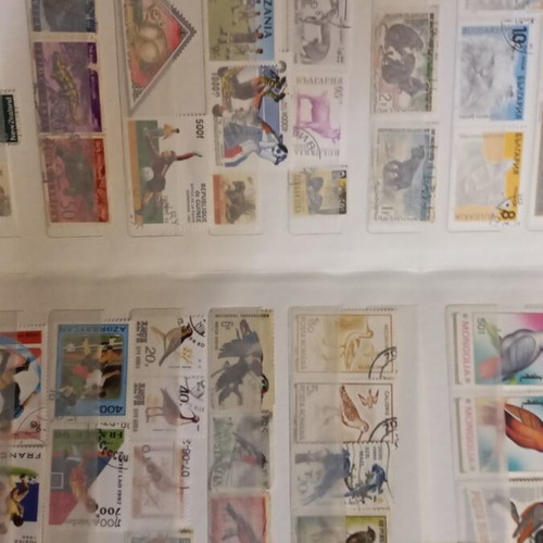 Stamps 600 Greek and foreign like new, in 3 albums