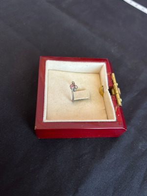 Silver ring size No.6 like new