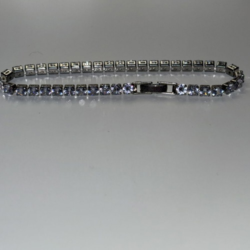Riviera bracelet with sparkling zircon stones