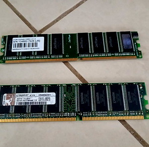Μνήμες ram 512mb ddr