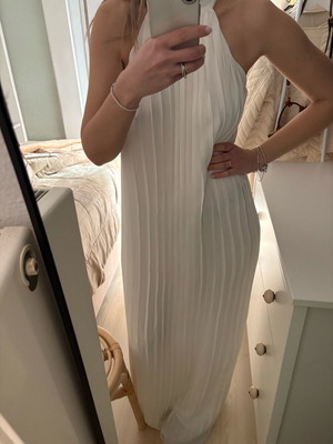 Teem Long Dress like new, white, size S