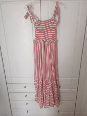 Long striped dress used, size S / 36 / 8