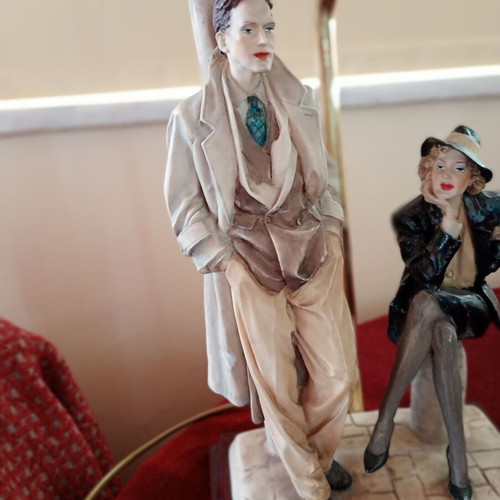 Table lamp like new, height 51 cm