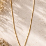 Sun Glow Necklace new, gold color