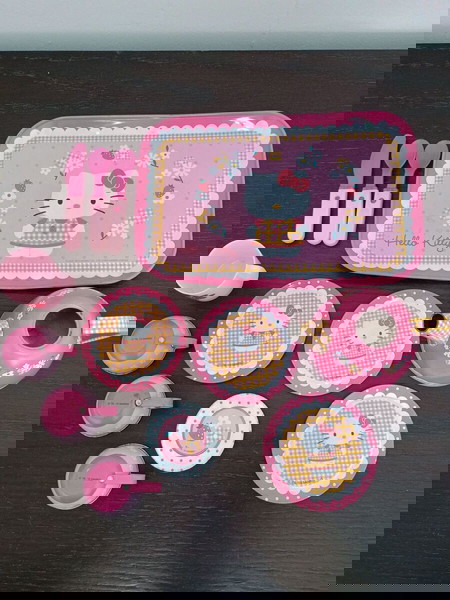 VINTAGE ΠΑΙΧΝΙΔΙΑ ΚΟΥΖΙΝΙΚΑ HELLO KITTY 13 ΤΕΜΑΧΙΑ ΕΚΓ