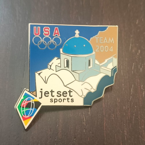 Pin Jet Set Sports USA Team 2004 Athens2004 new