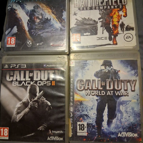 PS3 games used, pack of 4